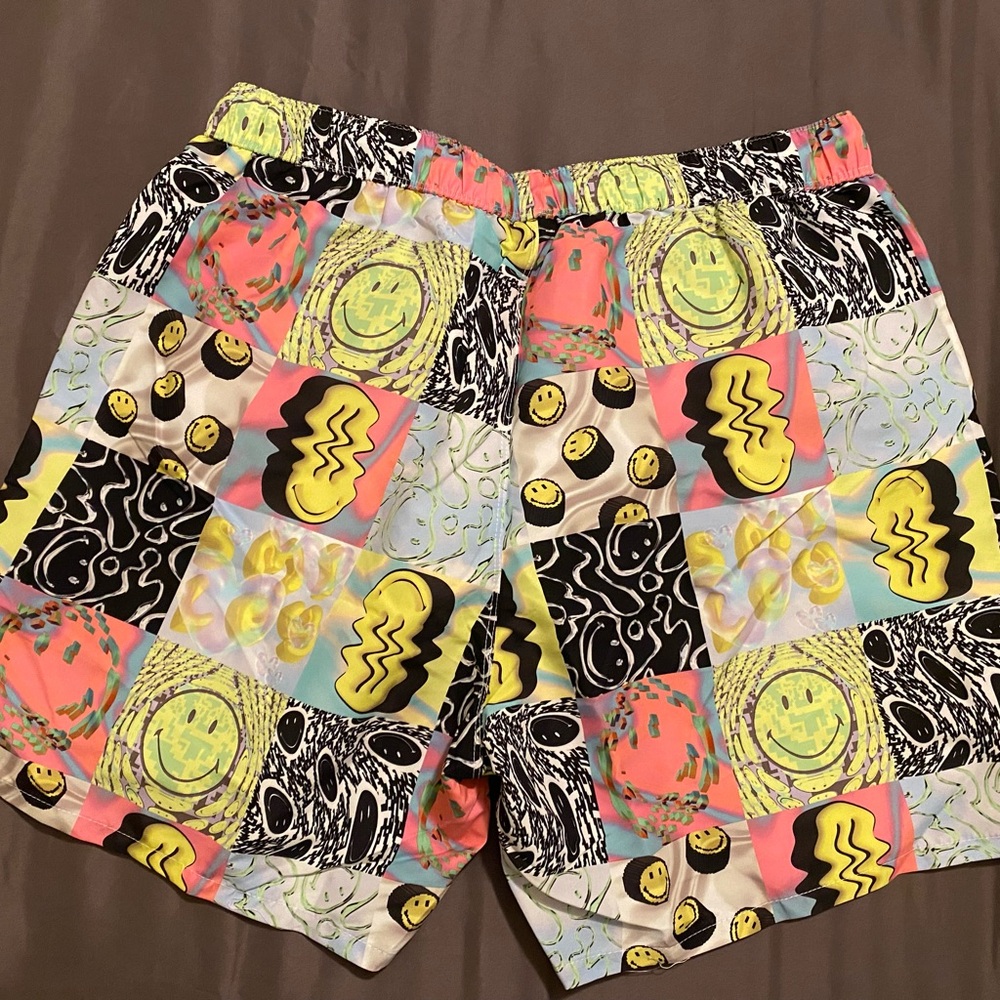 ASOS Smiley Swim Shorts